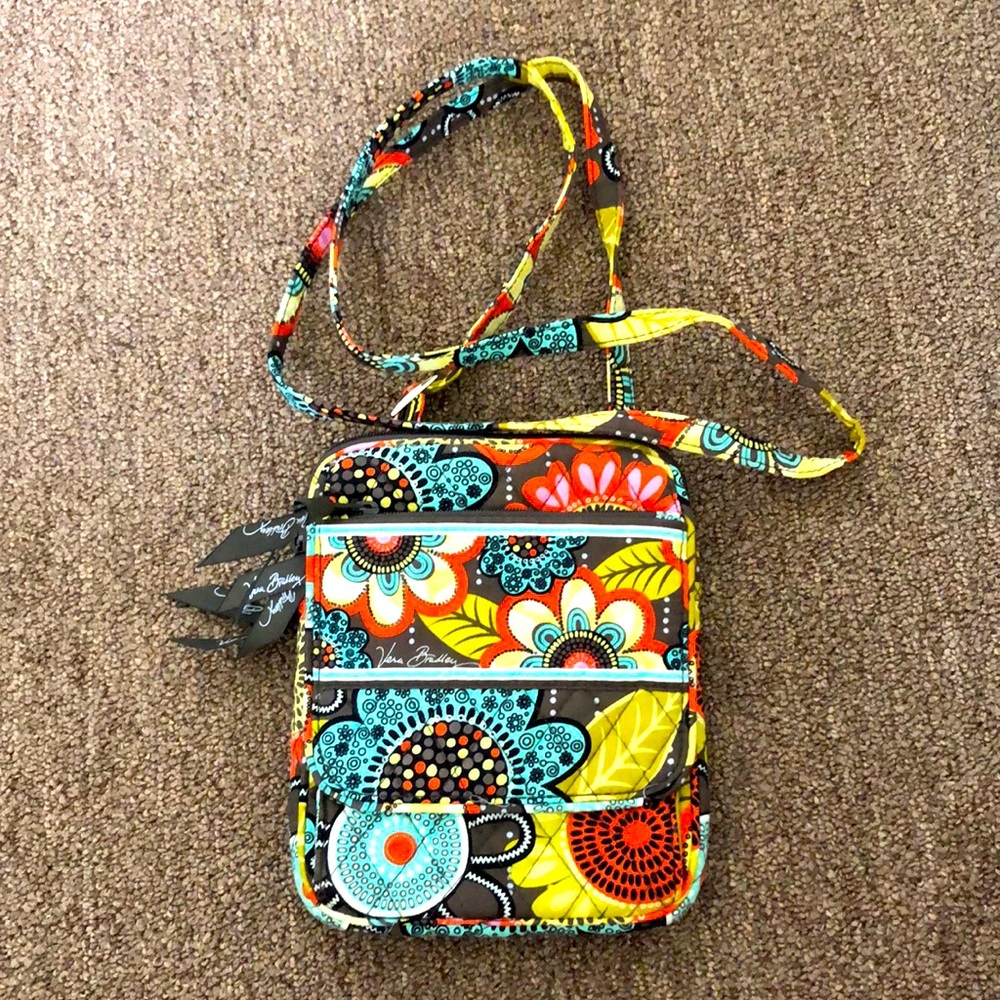 Vera Bradley Colorful Floral Crossbody Bag